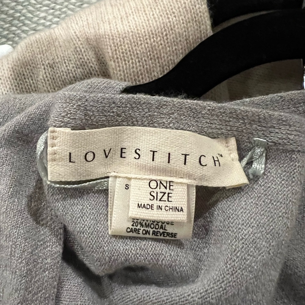 Grey Poncho wrap